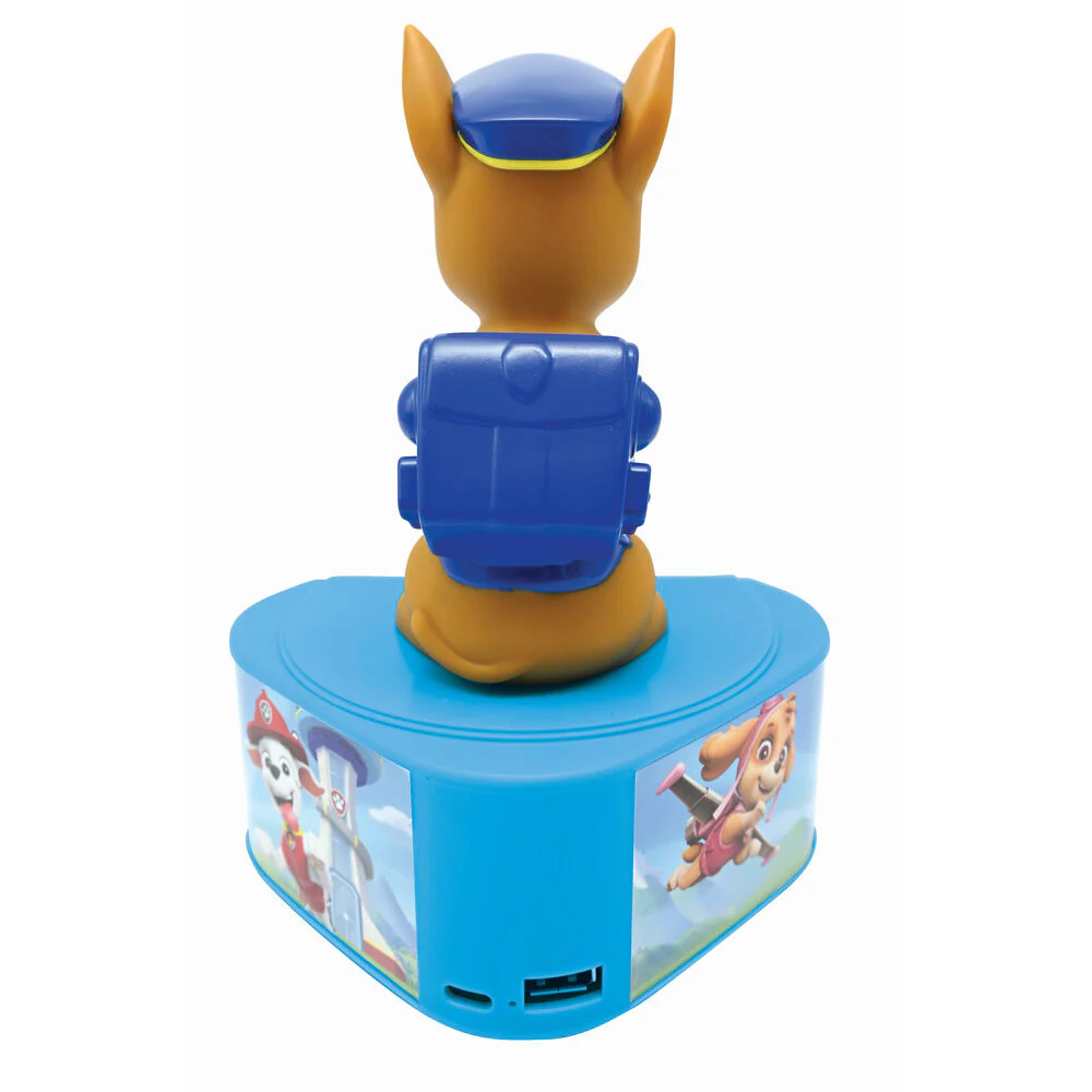 Altavoz Bluetooth Figura Luminosa Chase Patrulla Canina Paw Patrol - Image 6