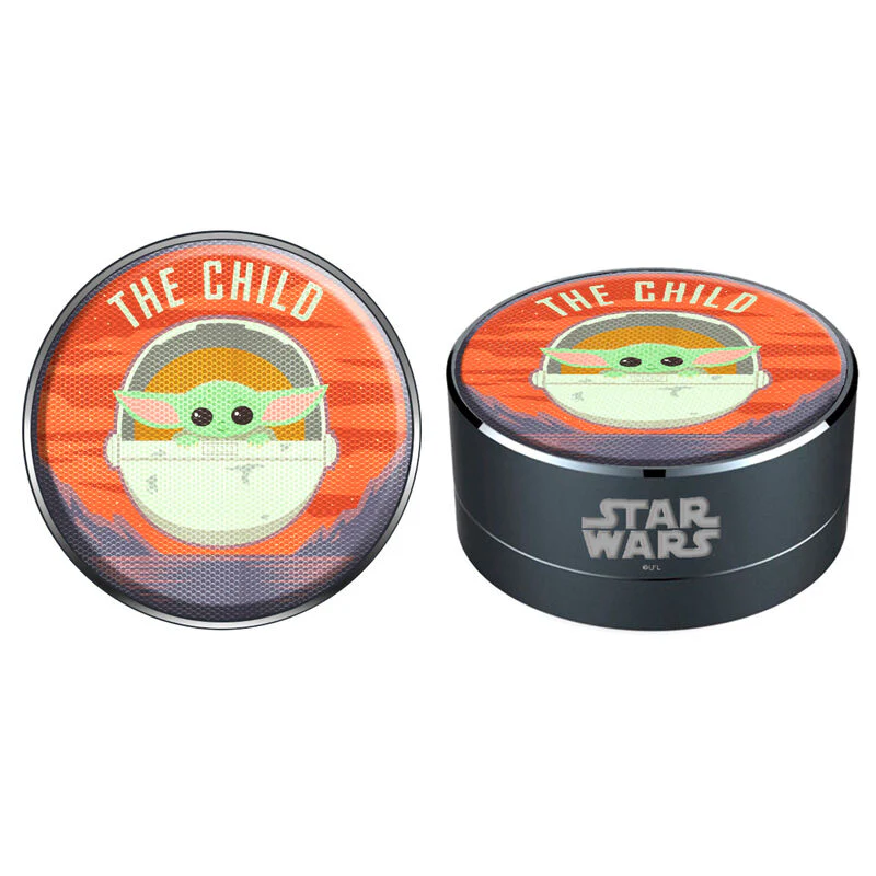 Altavoz Portatil Inalambrico Baby Yoda Mandalorian Star Wars