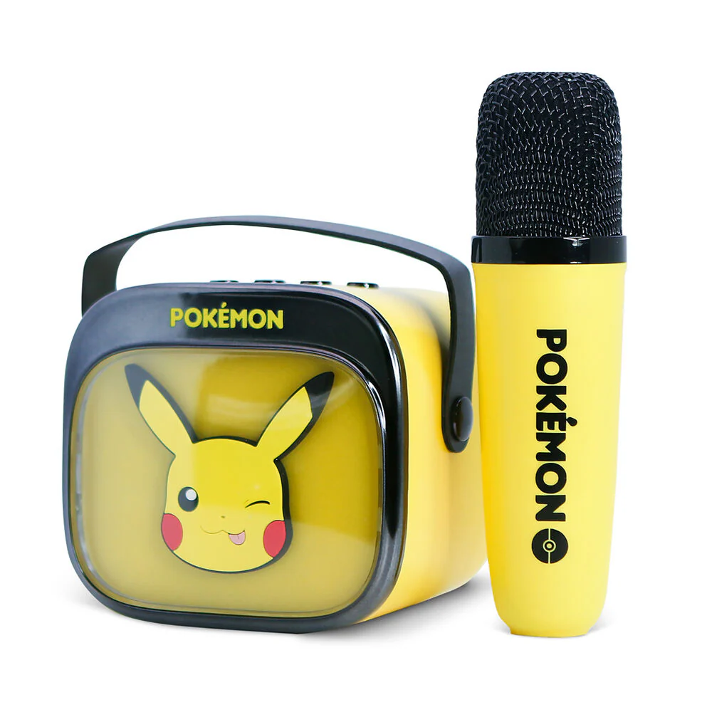 Altavoz Y Micro Karaoke Led Pikachu Pokemon - Image 5