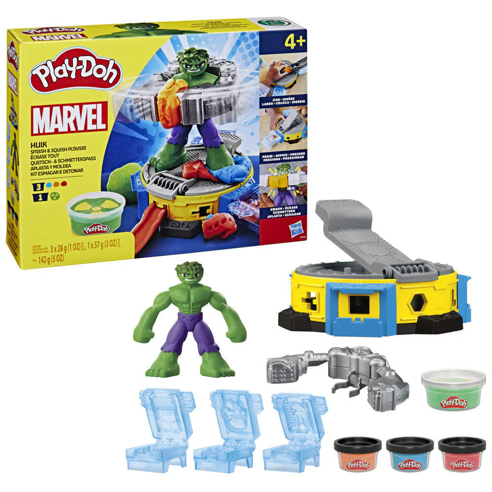 Aplasta Y Moldea Hulk Marvel Play-doh - Image 3