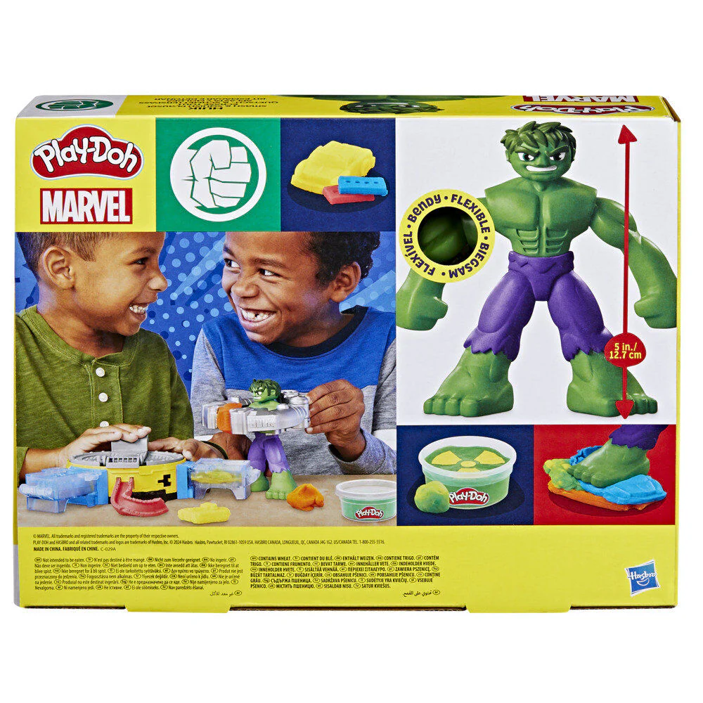 Aplasta Y Moldea Hulk Marvel Play-doh - Image 4