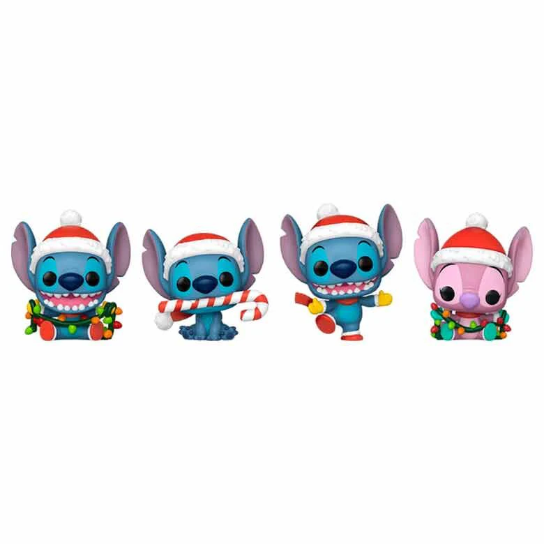Arbol Navidad Con 4 Figuras Pocket Pop Disney Stitch - Image 2