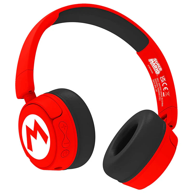 Auriculares Inalambricos Infantiles Logo Super Mario Bros - Image 4