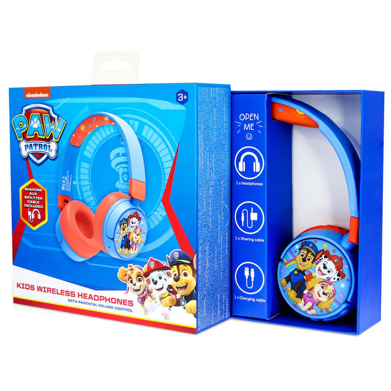 Auriculares Inalambricos Infantiles Patrulla Canina Paw Patrol - Image 10