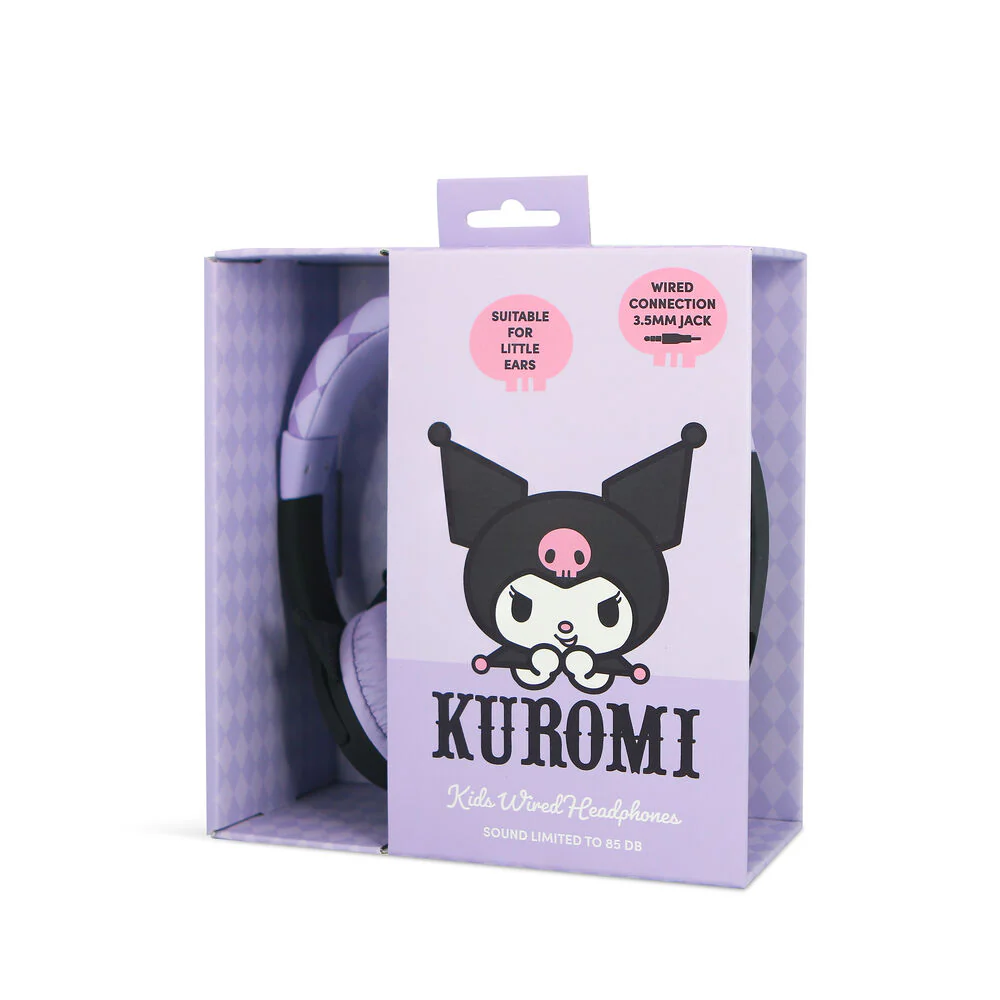 Auriculares Infantiles Kuromi Hello Kitty - Image 11