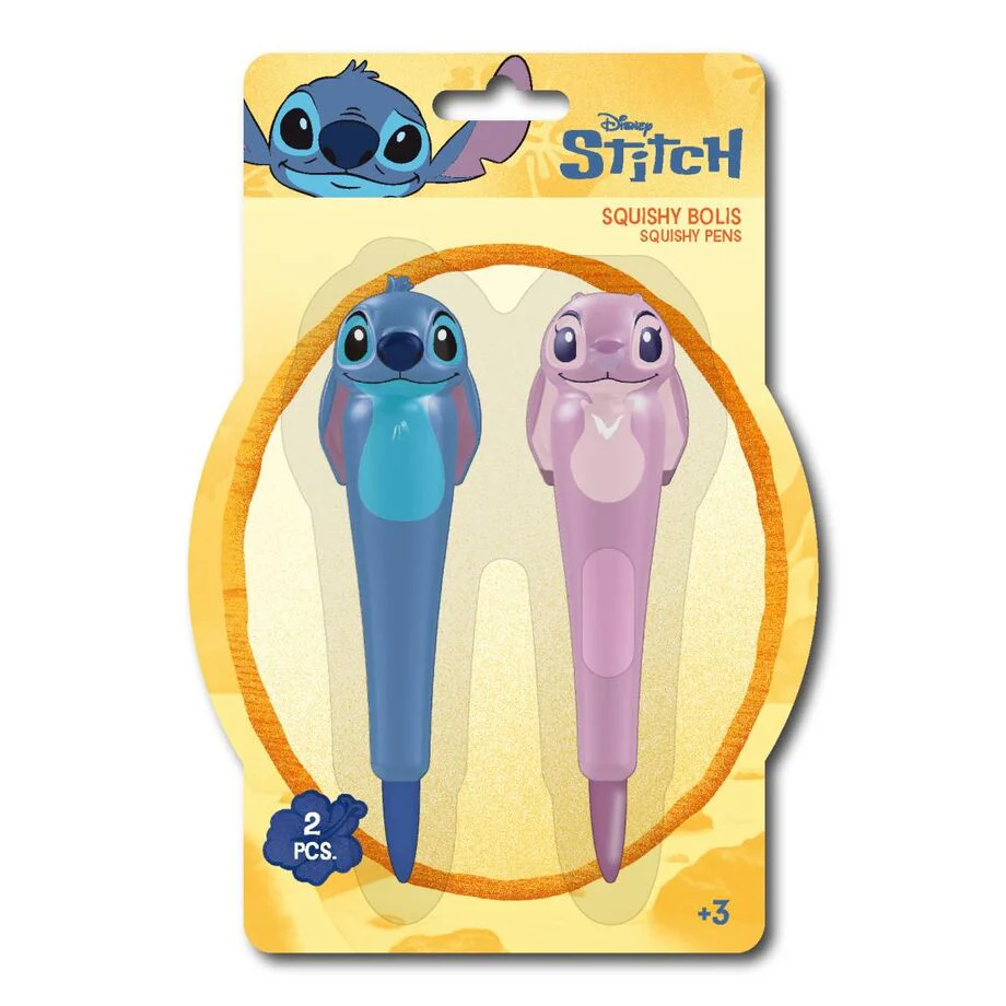 Blister 2 Boligrafos Stitch Disney