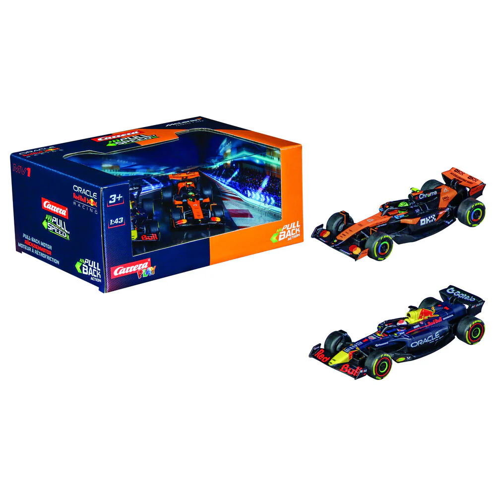 Blister 2 Coches F1 Twinpack Pull Back