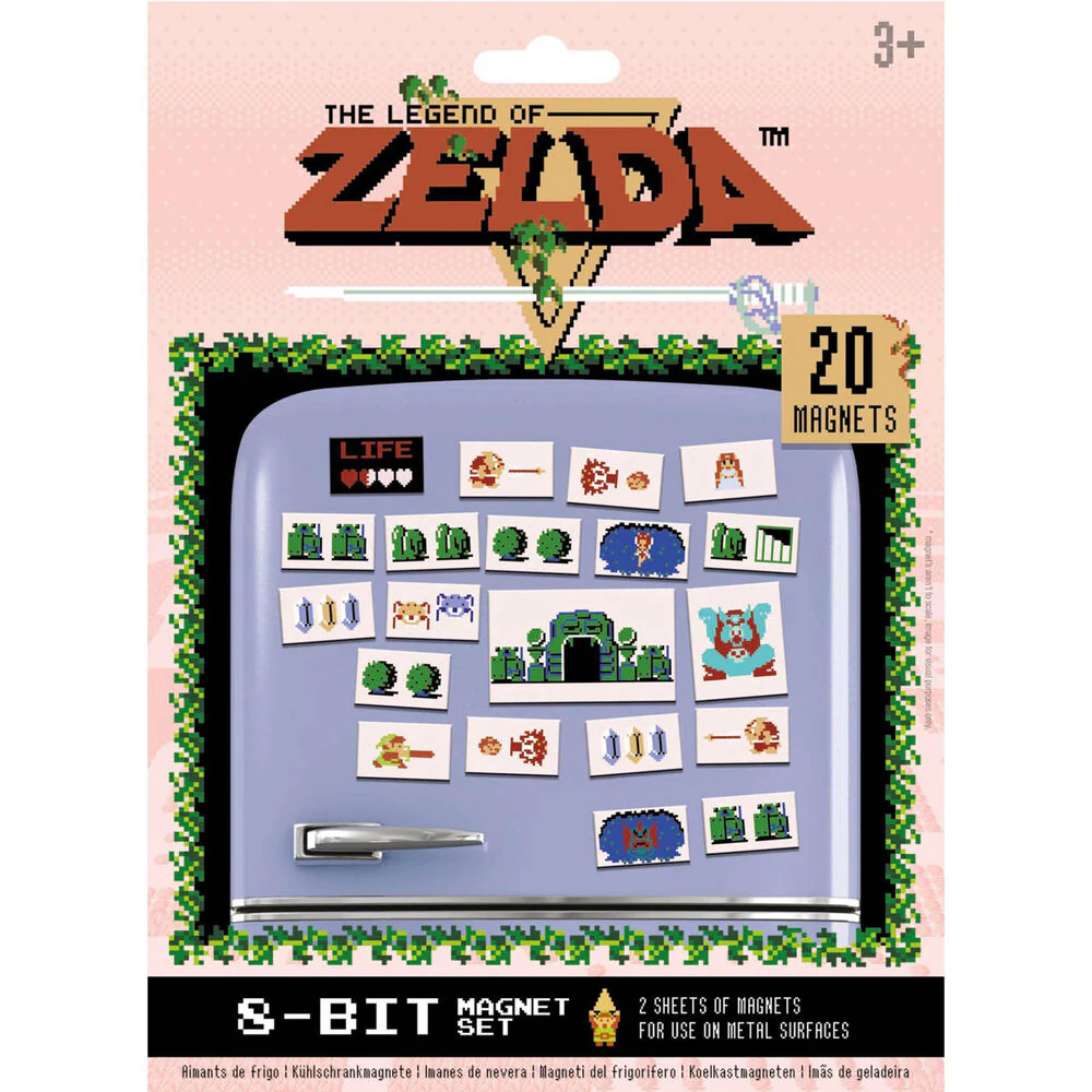 Blister 20 Imanes The Legend Of Zelda