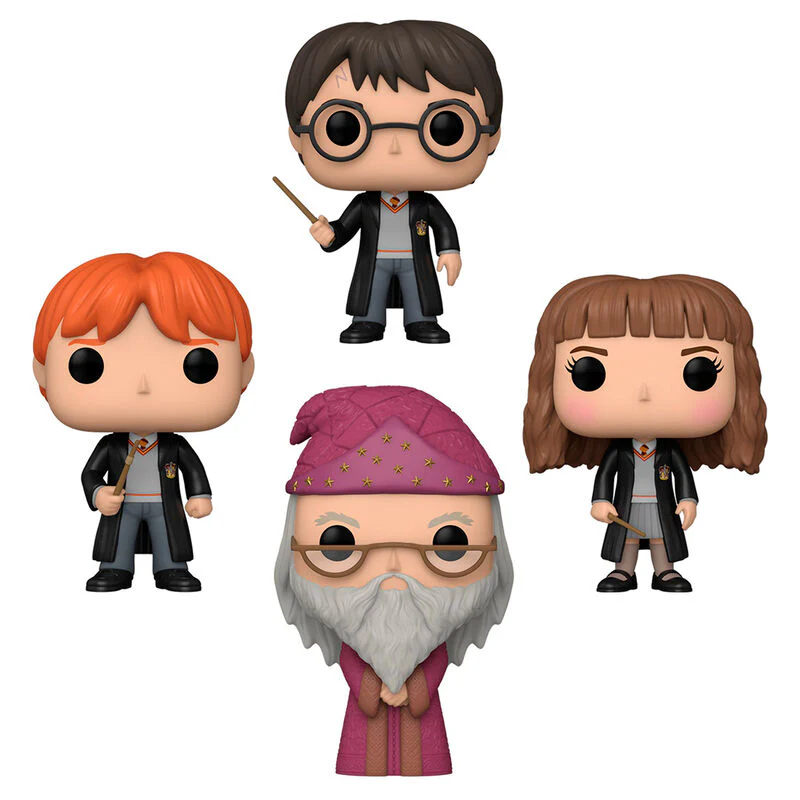 Blister 4 Figuras Pop Harry Potter Exclusive - Image 2