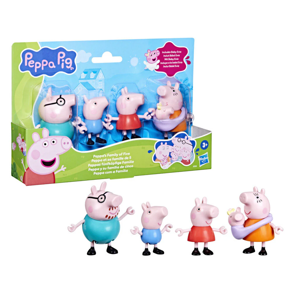 Blister 5 Figuras Peppa Pig - Image 2