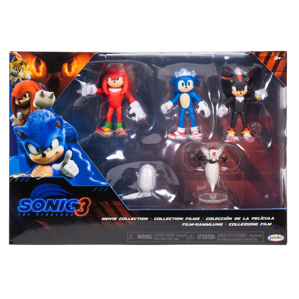 Blister Figuras Sonic 3 6Cm