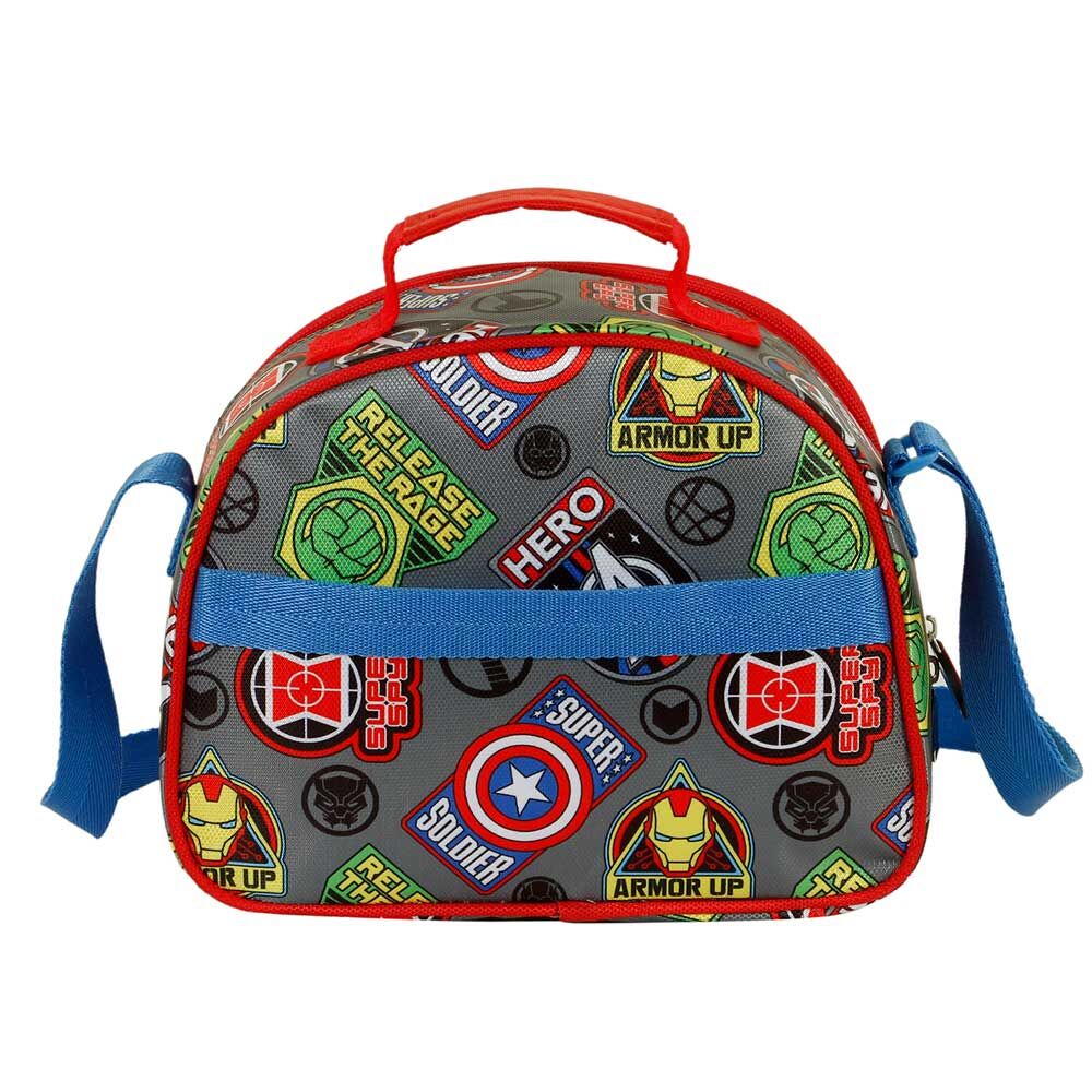Bolsa Portameriendas 3D Invencible Los Vengadores Avengers Marvel - Image 3