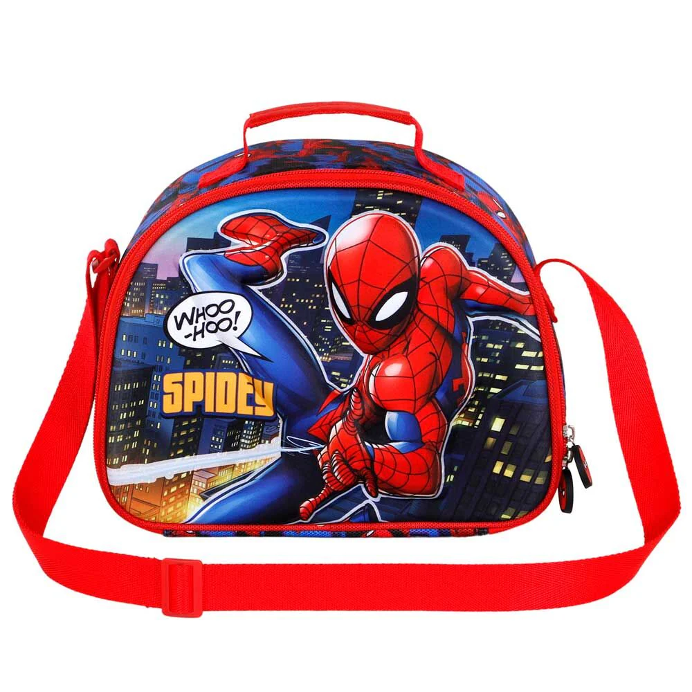 Bolsa Portameriendas 3D Mighty Spiderman Marvel