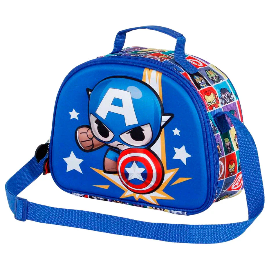 Bolsa Portameriendas 3D Punch Capitan America Vengadores Avengers Marvel - Image 4