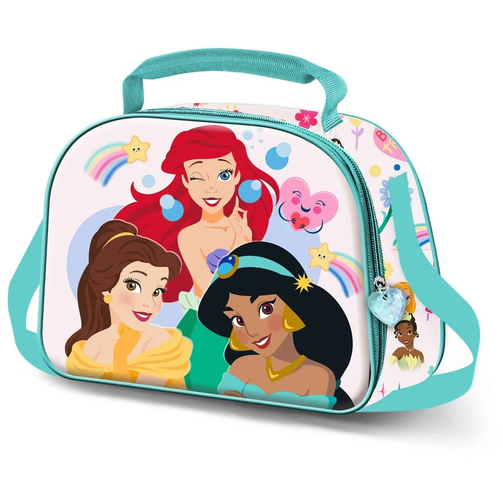 Bolsa Portameriendas 3D Rainbows Princesas Disney