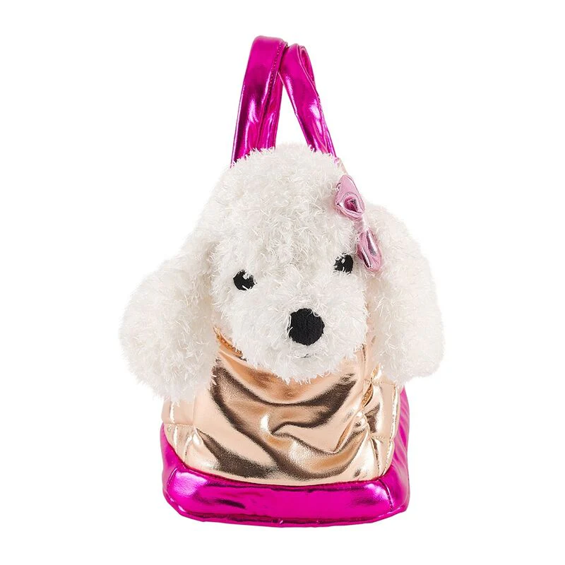 Bolso Mano + Peluche Dorado Perro Didi 28Cm - Image 2