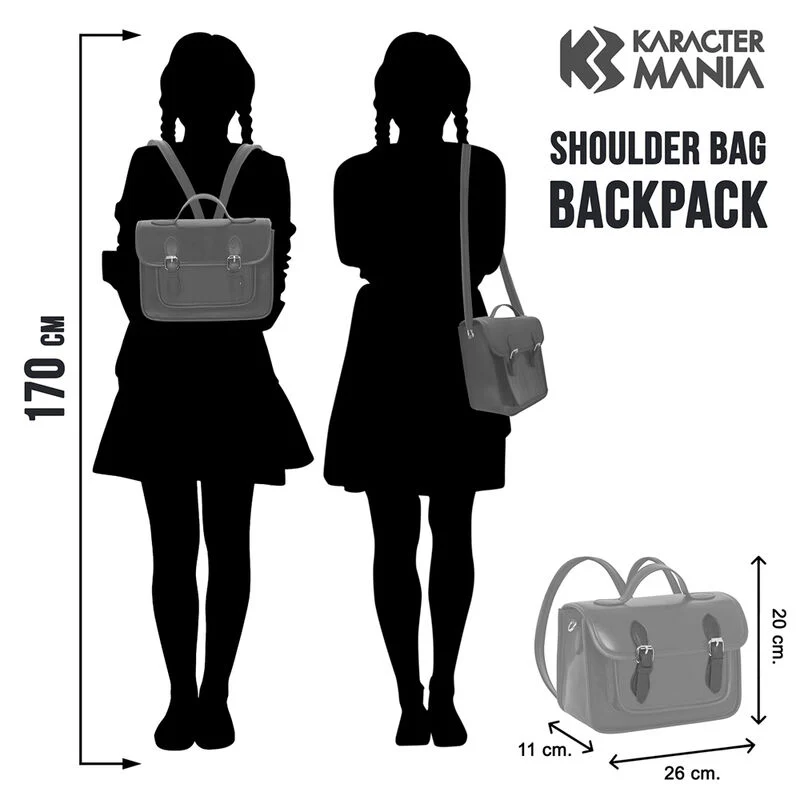 Bolso Mochila Original Miercoles - Image 5