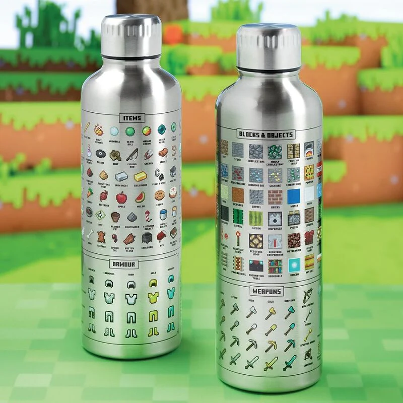 Botella Acero Inoxidable Minecraft - Image 2