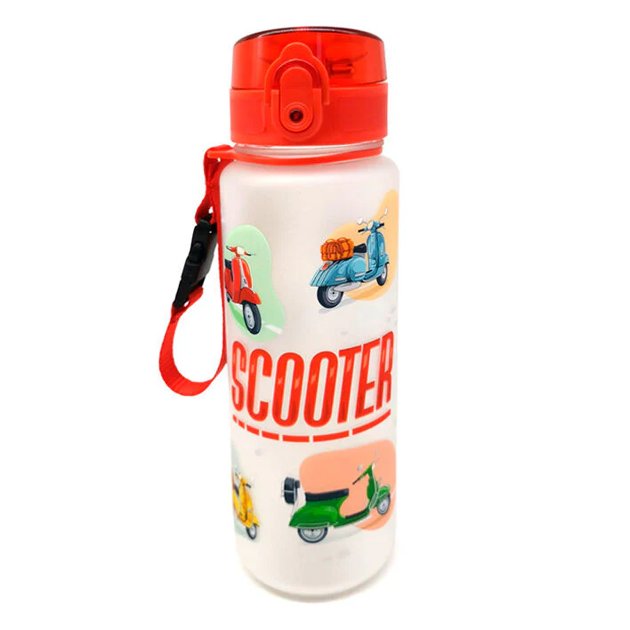 Botella Scooter Pop Top 600Ml