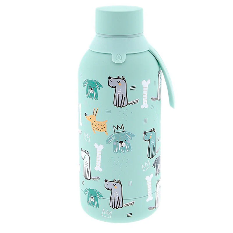 Botella Termica Cachorro Menta 500Ml