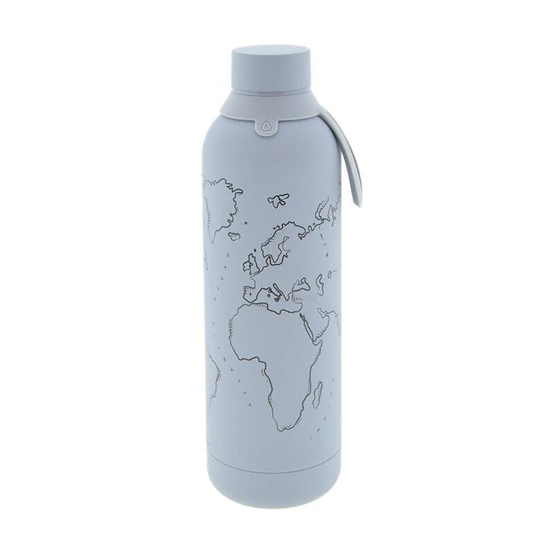 Botella Termica Shadow World Map 710Ml