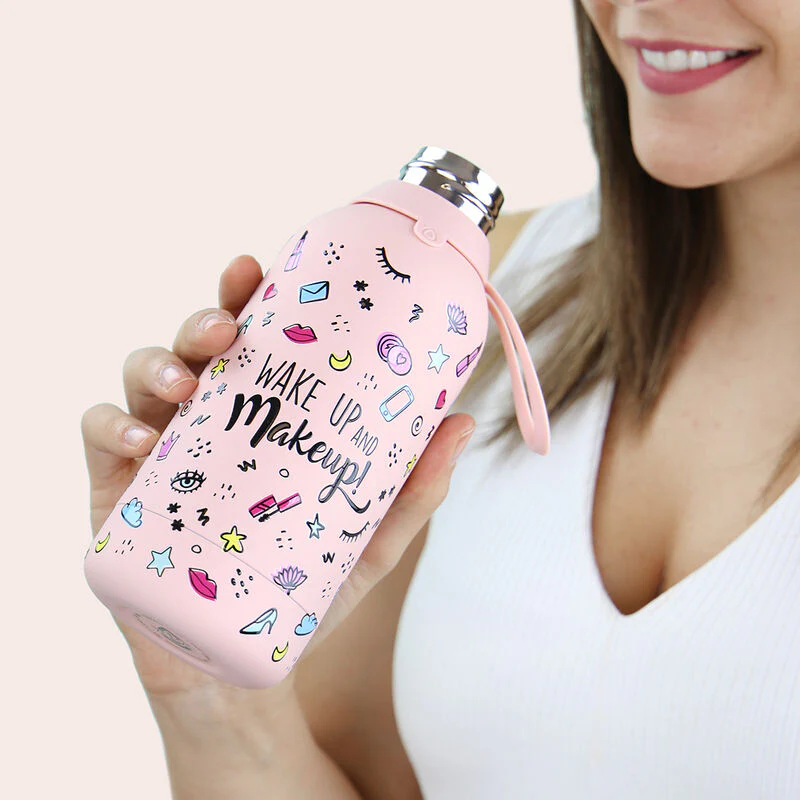 Botella Termica Wake Up And Makeup 500Ml - Image 5
