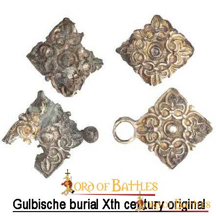 Broche de Latón Fundido para Caftán o Capa Vikinga / Rusa Histórica - Image 11