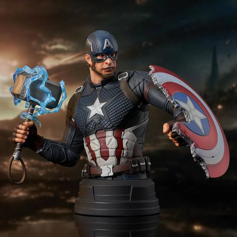 Busto Capitan America Endgame Vengadores Avengers Marvel 15Cm - Image 2