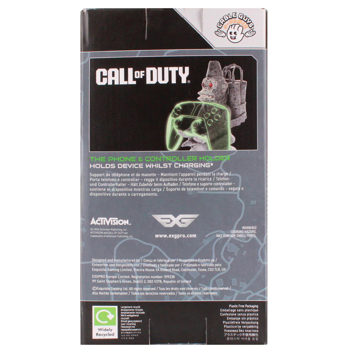 Cable Guy Soporte Sujecion Figura Toasted Monkey Bomb Call Of Duty 21Cm - Image 11