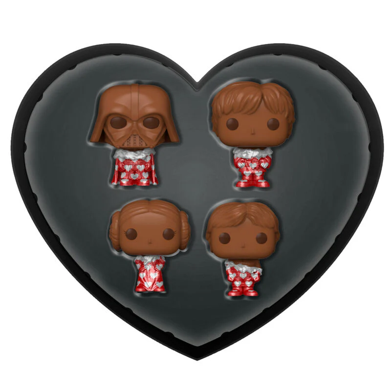 Caja Metalica 4 Pocket Pop Star Wars