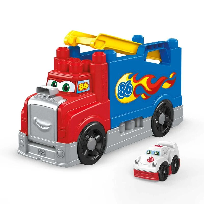 Camion Carreras Y Construccion Mega Bloks 16Pzs - Image 3