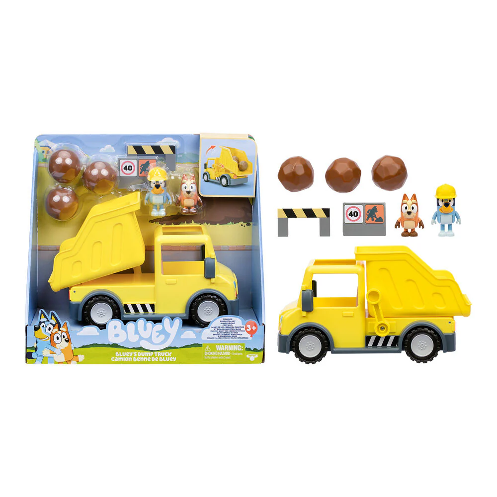 Camion Volquete + Figuras Bluey - Image 2