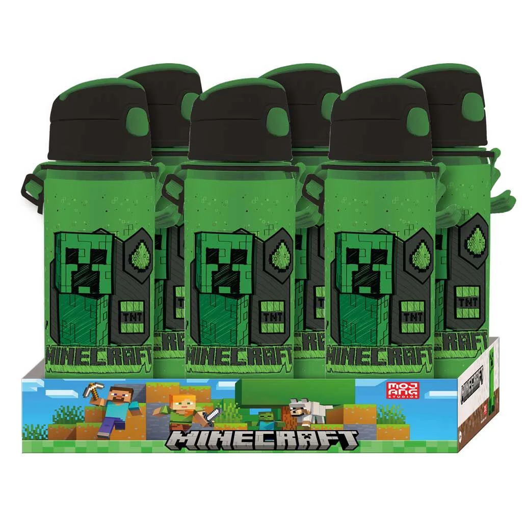 Cantimplora Aluminio Minecraft 600Ml - Image 2