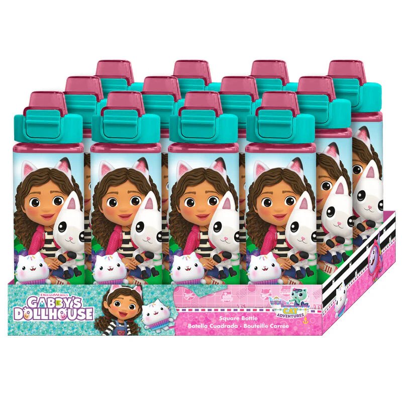 Cantimplora Cuadrada La Casa De Muñecas De Gabby 500Ml - Image 2