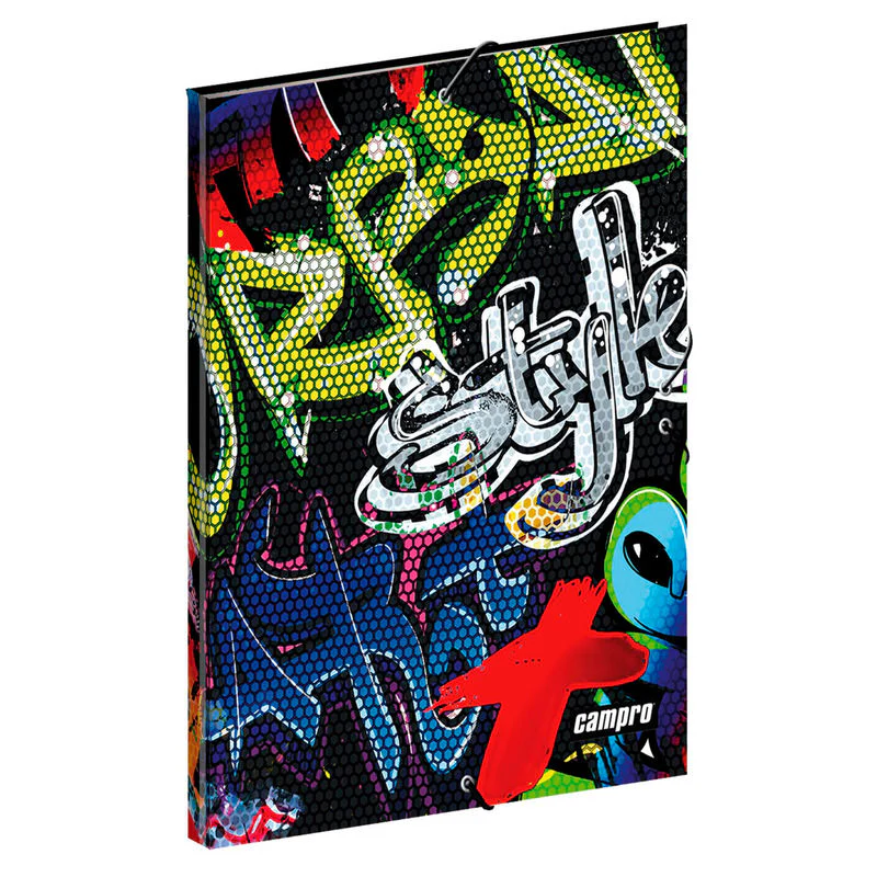 Carpeta A4 Campro Freestyle Gomas