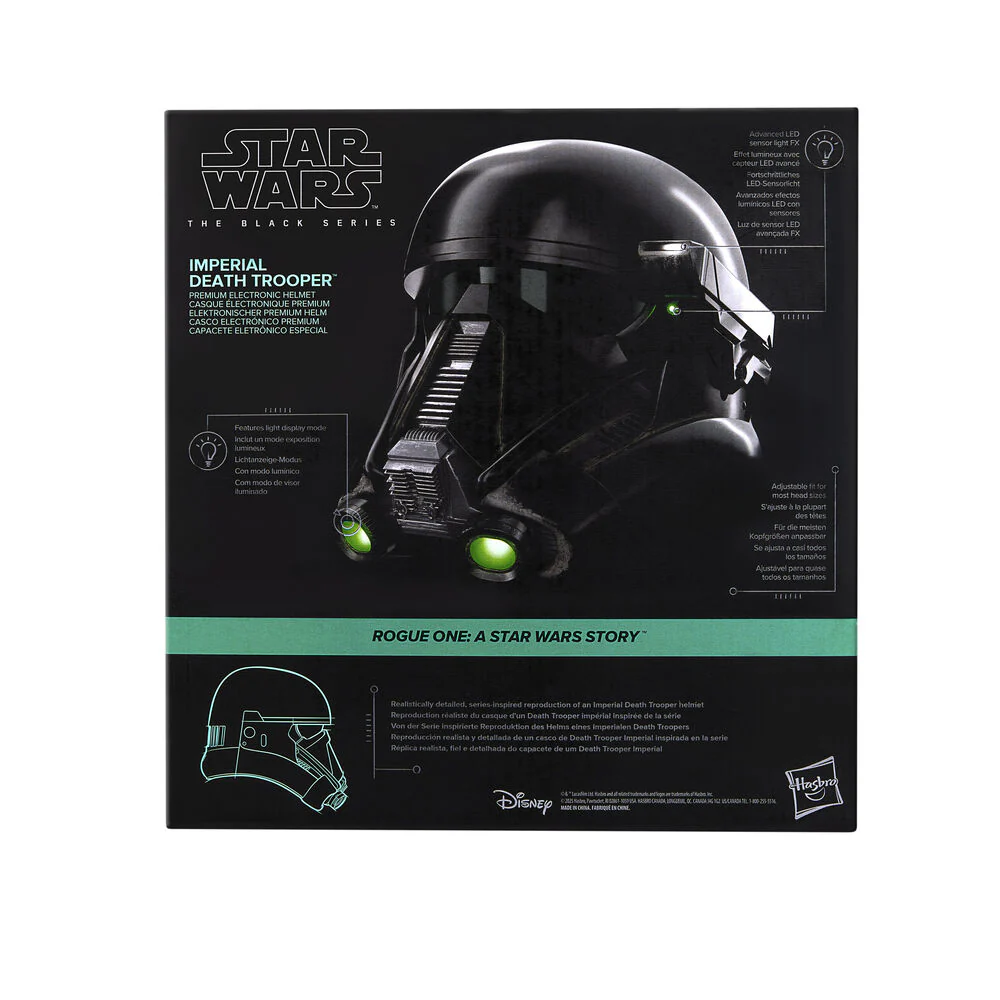 Casco Electronico Imperial Death Trooper Star Wars - Image 4