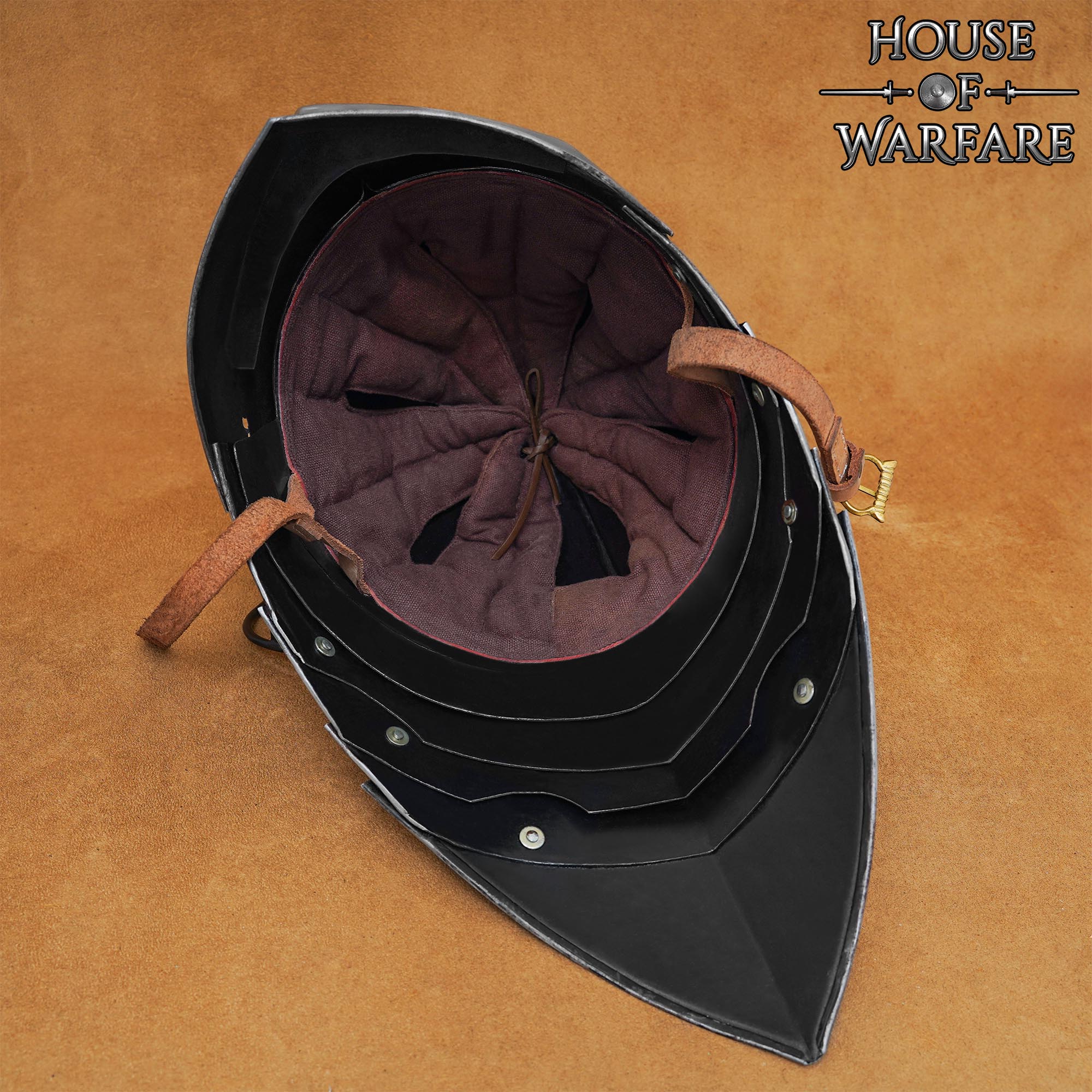 Casco Medieval Alemán Sallet - Image 7