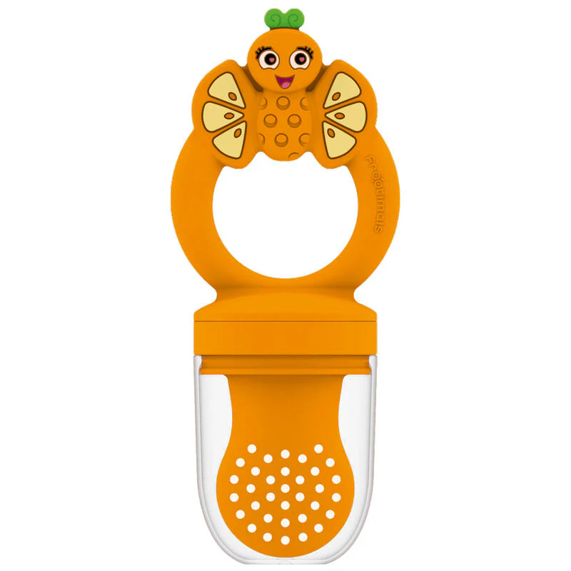 Chupete Silicona Para Fruta Orangiefly Frootimals