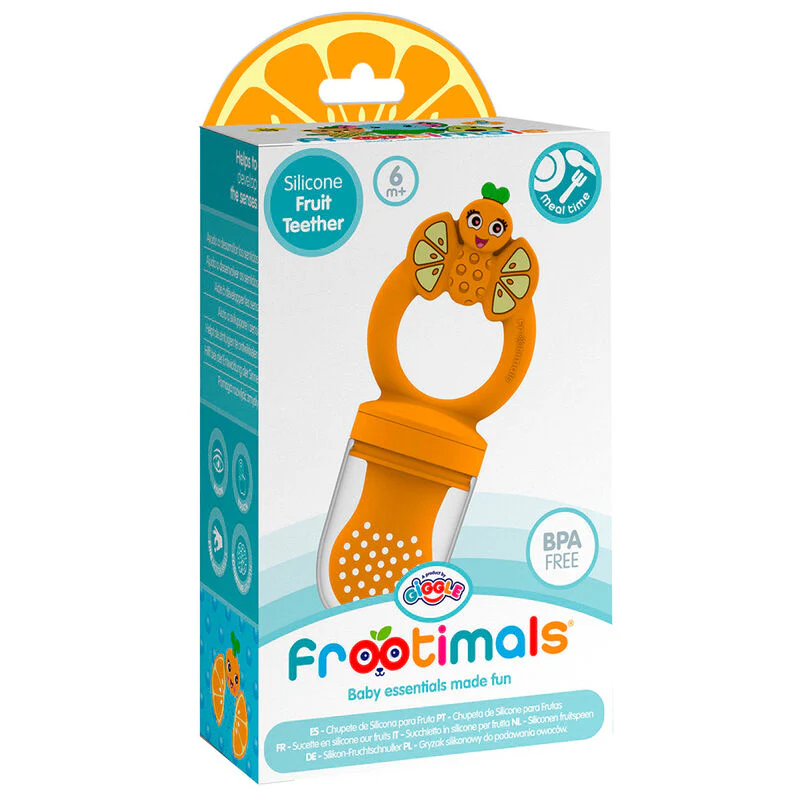 Chupete Silicona Para Fruta Orangiefly Frootimals - Image 2