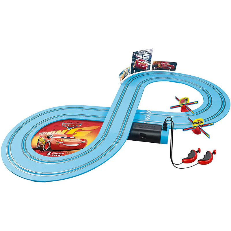 Circuito Carreras Rayo & Cruz Cars Disney Pixar - Image 2