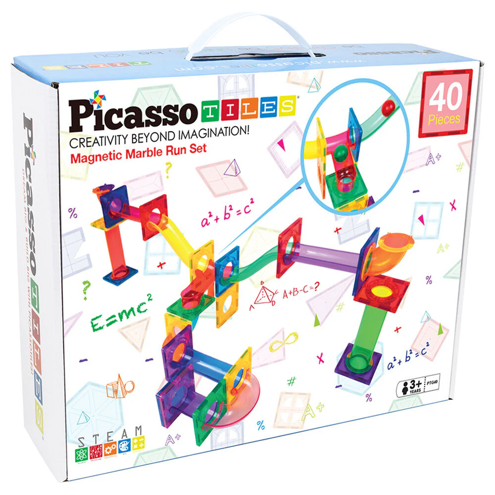 Circuito De Canicas Magnetico 40Pzs