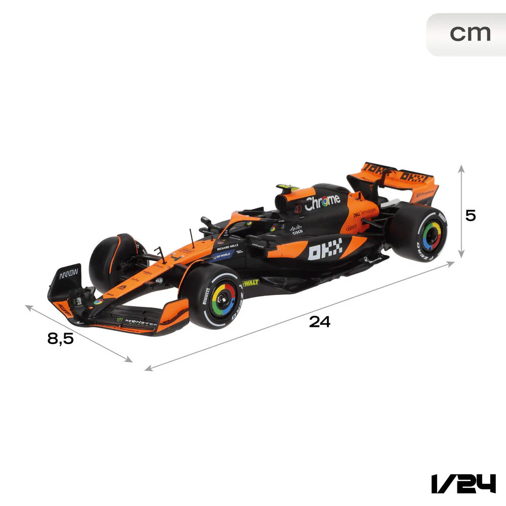 Coche Mclaren Norris Mcl38 F1 Metal - Image 4