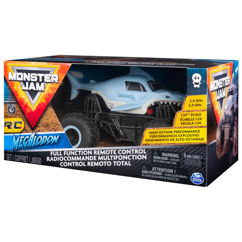 Coche Radio Control Megalodon Rc Monster Jam 1:24 - Image 4