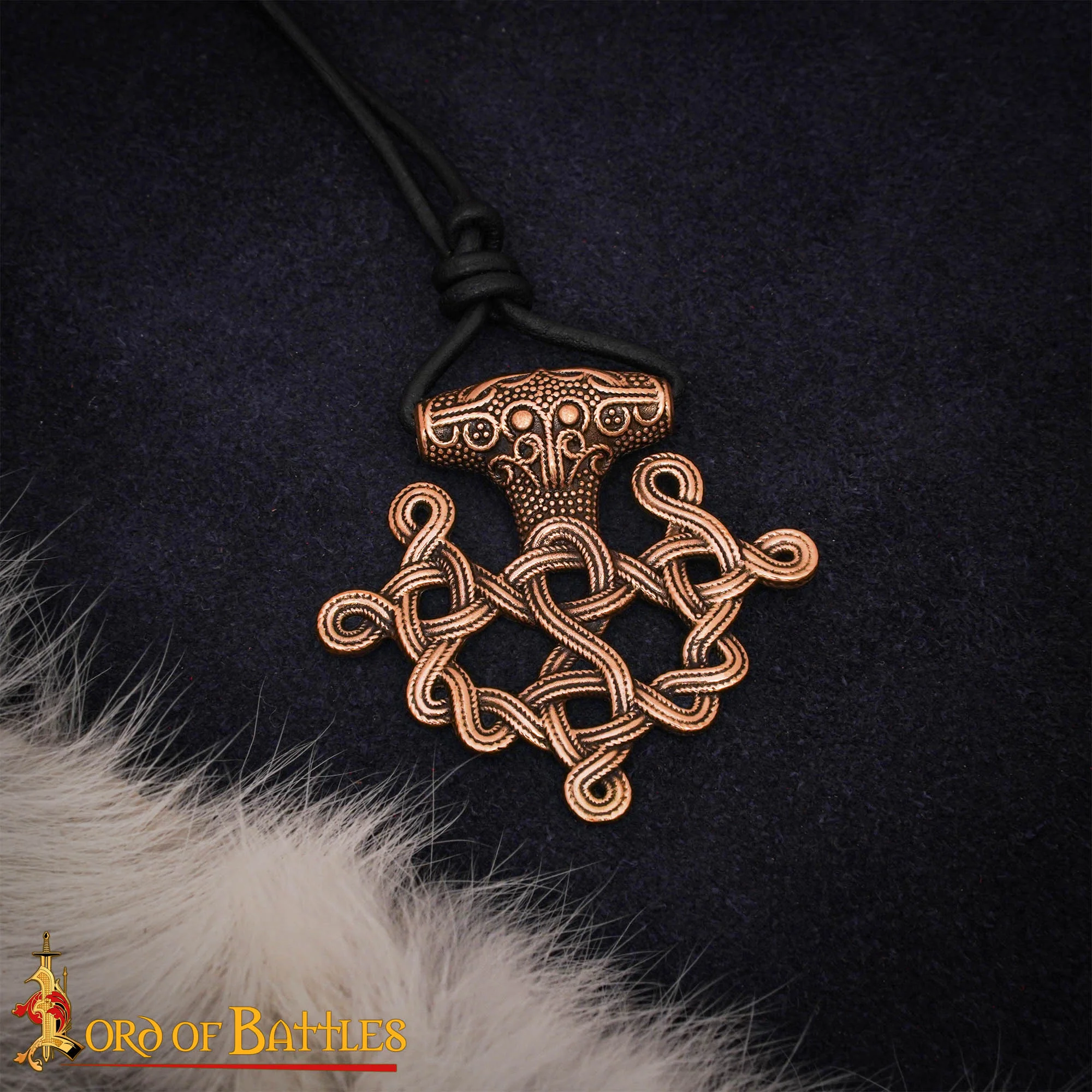 Colgante Cruz Vikinga Hiddensee Bronce Macizo con Cordón de Cuero | Diseño Nórdico del Siglo Ix - Image 13