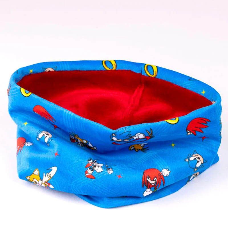 Conjunto Gorro Guantes Braga Cuello Sonic The Hedgehog - Image 3
