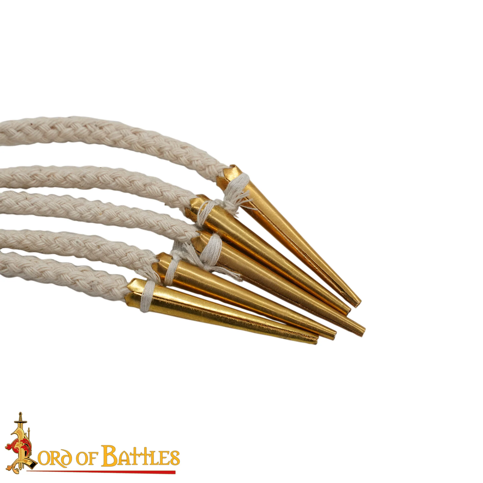 Cordones Medievales Largos de Algodón con Remates de Latón - Juego de 5 para Túnicas, Botas y Prendas de Vestir - Image 12