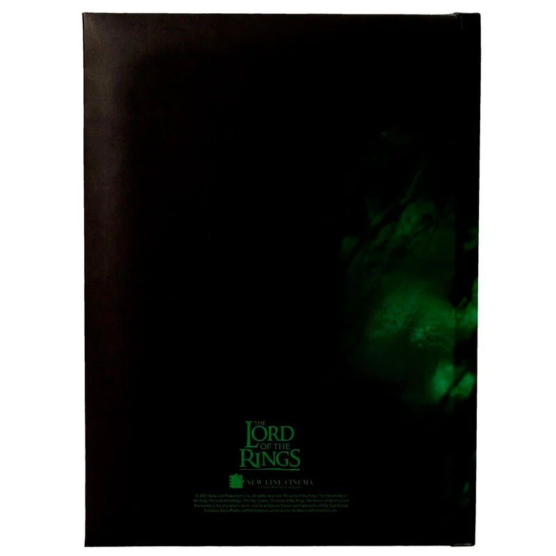 Cuaderno A5 One Ring To Rule Them All El Señor De Los Anillos Con Luz - Image 2