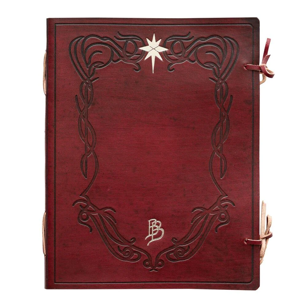 Cuaderno Cuero El Señor De Los Anillos