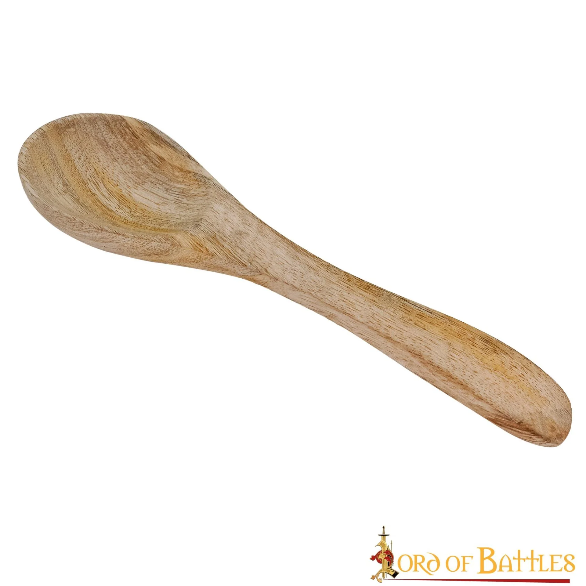 Cuchara Medieval Funcional de Madera Hecha a Mano con Madera Auténtica - Image 2