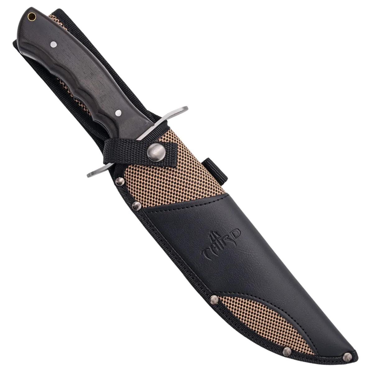 Cuchillo Bowie de Caza Third Acero 440 – Hoja 24 cm, Mango Ébano u Olivo - Image 4